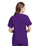 Classic Unisex Scrub Top - Grape