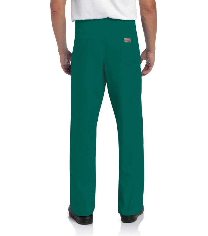 Classic Unisex Drawcord Scrub Pant - Hunter Green